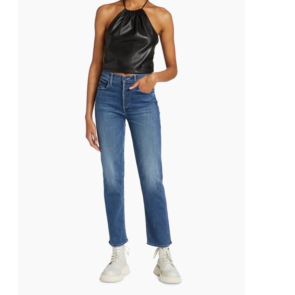 Mother Denim Pixie Tomcat Ankle Daytime Warrior Size 32 - Picture 1 of 16